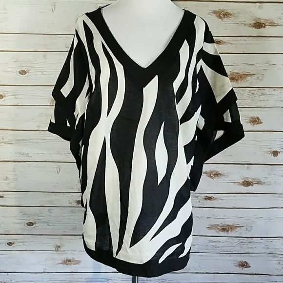 Zebra Blouse - Picture 1 of 5